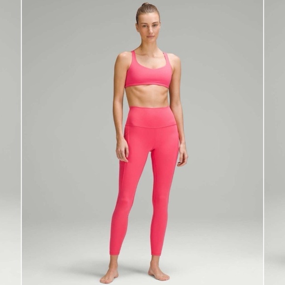 Lululemon Align High Rise Pants with Pockets Leggings Glaze Pink Size 14 NWT - Picture 4 of 11